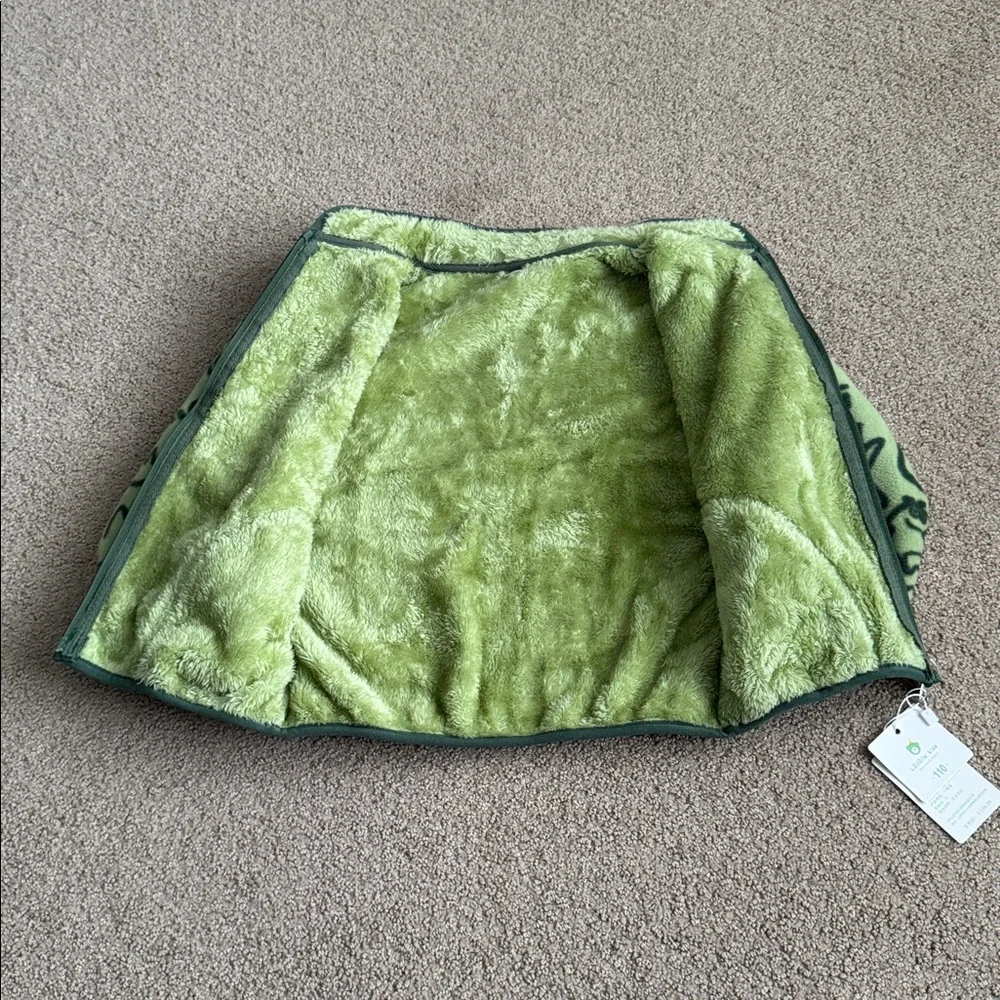 120 NWT LAILOILO Toddle Winter Fleece‎ Zip Up Jacket - Size: 110 (3-4Y)
